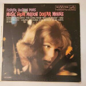 Arthur Fiedler & Boston Pops Music from Million Dollar Movies RCA Victor LP